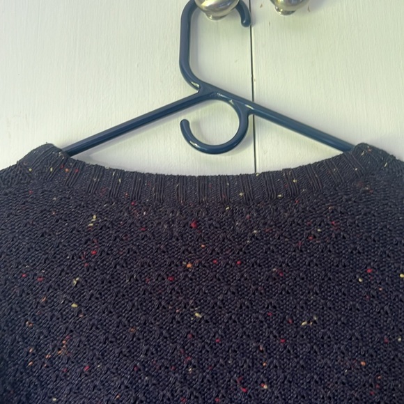 Urban Outfitters BDG Navy Blue Speckled Pullover Sweater - Men’s S - Picture 10 of 12